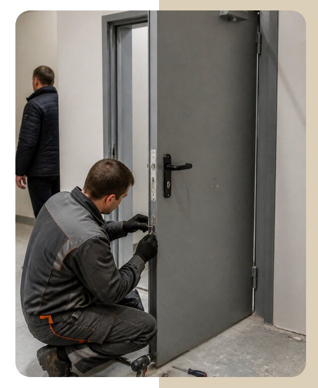 Ремонт противопожарной двери в Иванове по цене 6716 р. | ДвериЛегко-Внв